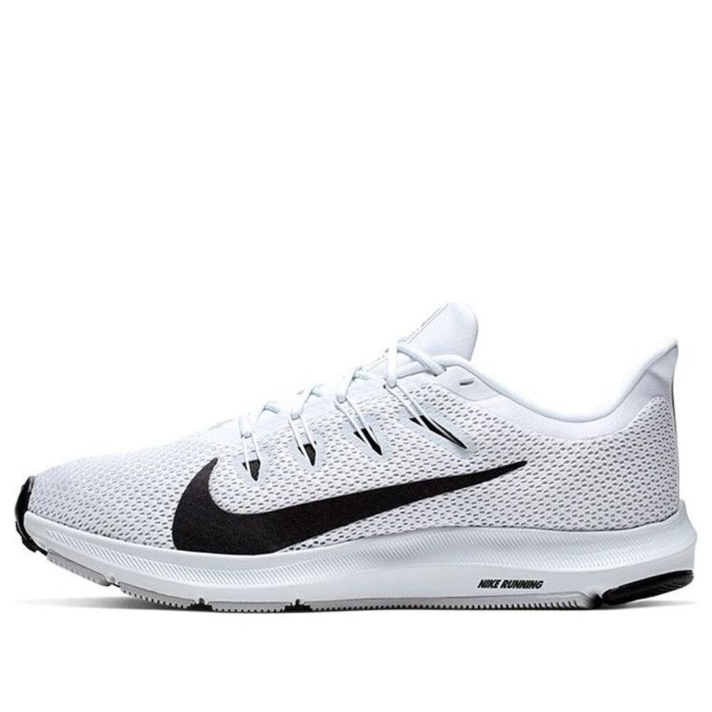NIKE Men's Quest 2 White Running Shoes Size 12.5